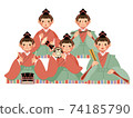 Hinamatsuri Five-person musical accompaniment 74185790