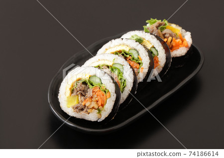 烤肉紫菜包飯 74186614