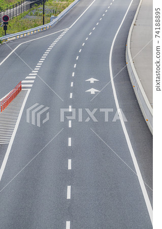 Highway lane image Highway lane image 74188895