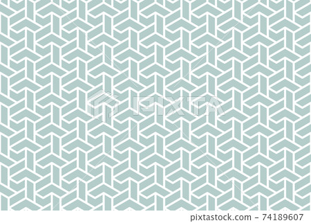 Seamless Geometric Vector Background - Stock Illustration [74189607 ...