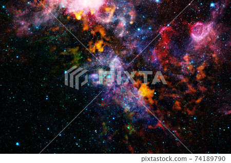 Outer space nebula, stars and galaxy. Elements of this image furnished by NASA Outer space nebula, stars and galaxy. Elements of this image furnished by NASA 74189790