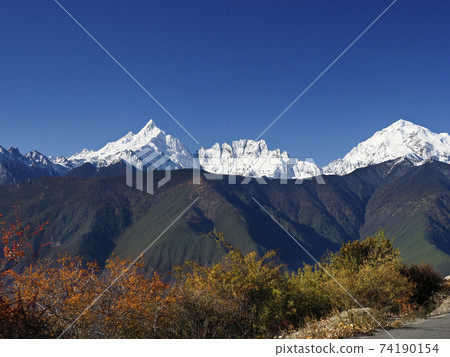 雲南省梅里雪山，梅里山，梅里山，梅里山 74190154