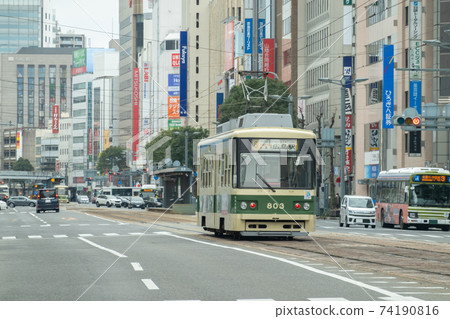 [Hiroshima Prefecture] Tram 74190816