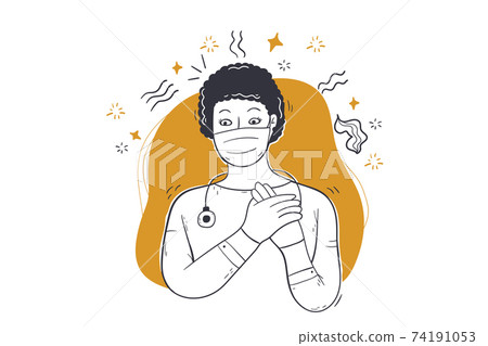 Healthcare, medicine, coronavirus pandemic concept Healthcare, medicine, coronavirus pandemic concept 74191053