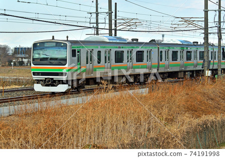 Railway JR East: Tohoku Main Line (Utsunomiya Line) E231 series Railway JR East: Tohoku Main Line (Utsunomiya Line) E231 series 74191998
