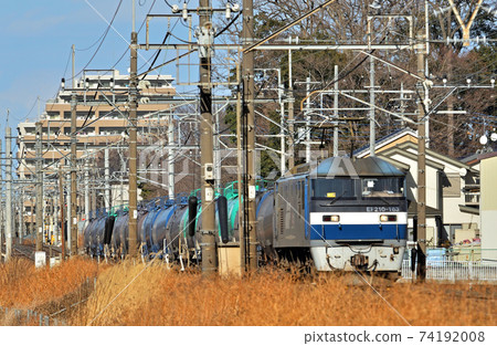 鐵路JR東:東北本線(宇都宮線)EF210-163 鐵路JR東:東北本線(宇都宮線)EF210-163 74192008