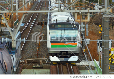 Railway JR East: Tohoku Main Line (Utsunomiya Line) E233 series 74192009
