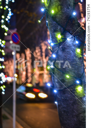 Christmas decorations in Umeda, Osaka 74193754