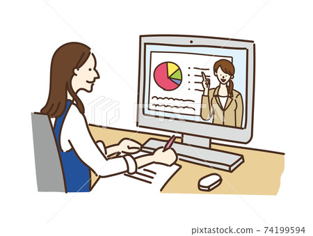 Agricultural girl Agricultural farmer Female business PC illustration Agricultural girl Agricultural farmer Female business PC illustration 74199594