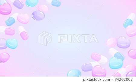 Illustration of sick cute medicine_frame_16: 9 74202002