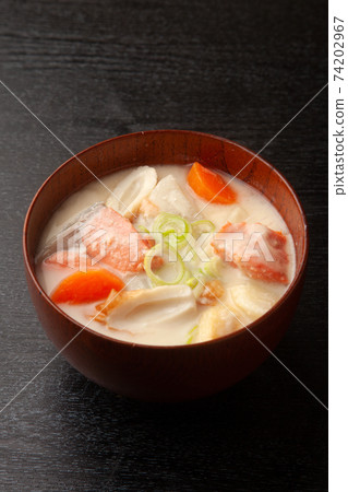 Kasujiru of salmon 74202967