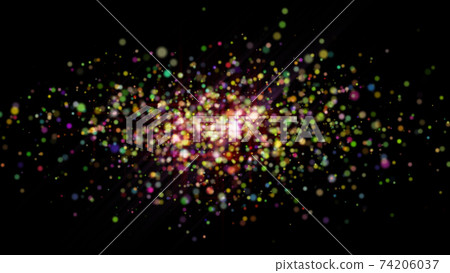 Sparkle slowly springs out Circle Circle Sparkle Bokeh Colorful 74206037