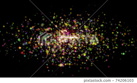 Sparkle slowly springs out Circle Circle Sparkle Bokeh Colorful 74206103