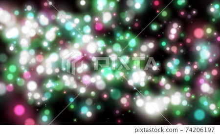 Glittering colorful illumination Illumination lighting Glittering colorful illumination Illumination lighting 74206197