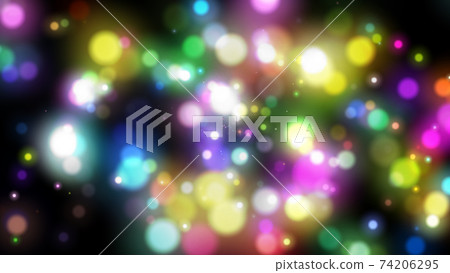 Glittering colorful illumination Illumination lighting Glittering colorful illumination Illumination lighting 74206295
