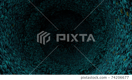 4K氣泡隧道多彩運動 74206677