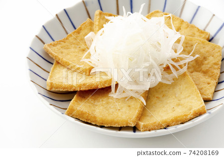 炸洋蔥豆腐片 炸洋蔥豆腐片 74208169
