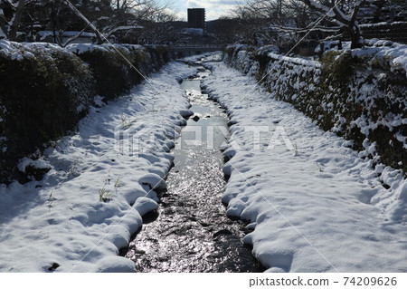 雪山口市一坂河 雪山口市一坂河 74209626