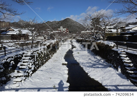 Snow Yamaguchi Ichinosaka River - Stock Photo [74209634] - PIXTA