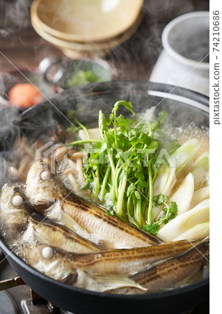 Akita's specialty Shottsuru hot pot 74210686