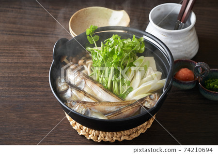 Akita's specialty Shottsuru hot pot 74210694