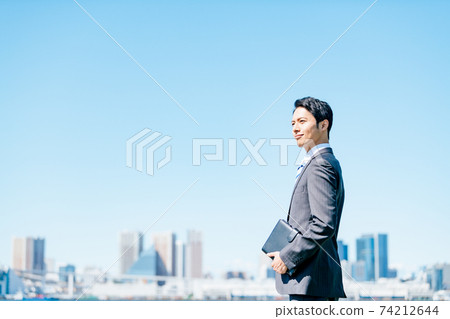 Business person outdoor Business person outdoor 74212644