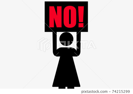 List No Placards 74215299