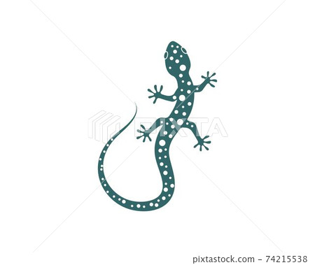 Gecko logo vector icon illustration 74215538