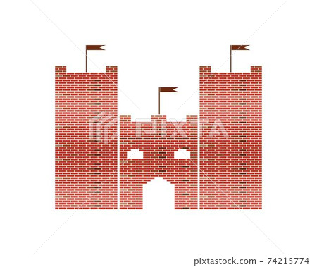 castle logo icon vector illustration design castle logo icon vector illustration design 74215774