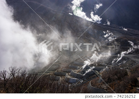 箱根大涌谷的景色 74216252