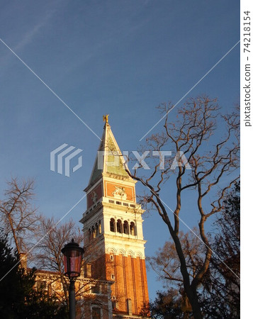 Bell tower of Venice San Marco Square 74218154