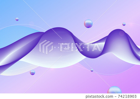 Modern wave shape abstract background Modern wave shape abstract background 74218903