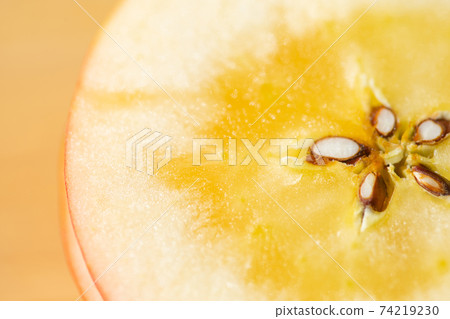 Sliced phantom apple (komitsu) Sliced phantom apple (komitsu) 74219230