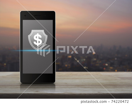 Business money insurance and protection online concept Business money insurance and protection online concept 74220472