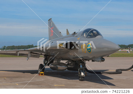 Swedish Air Force Saab J35 Draken 74221226