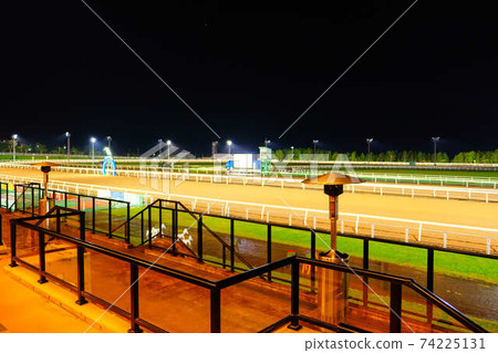 Monbetsu Racetrack at night Monbetsu Racetrack at night 74225131