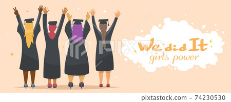 Graduation Congratulations vector illustration 74230530