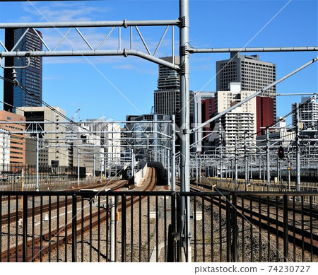 Scenery from Takanawa Gateway Station 74230727