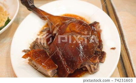 Roasted geese bbq Hong Kong Catonese style 74231603