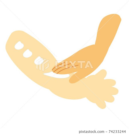 Baby moisturizing arm 74233244