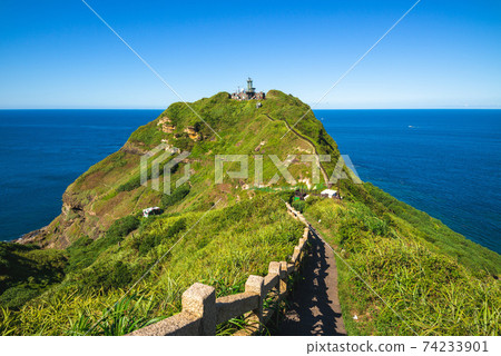 scenery of Bitou Cape at new taipei city, taiwan 74233901