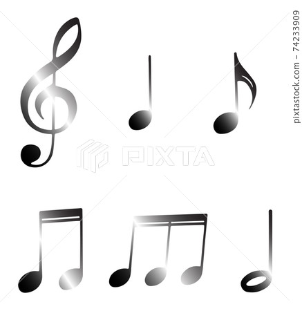 musical notes and signs on a transparent background musical notes and signs on a transparent background 74233909