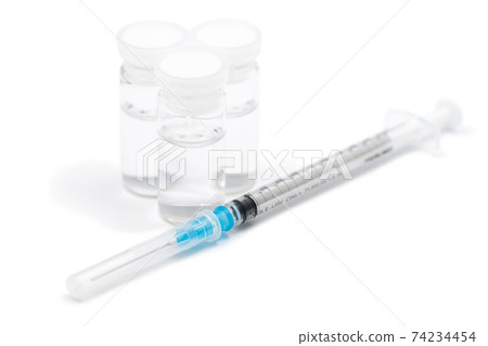 Syringe vaccination vaccine Syringe vaccination vaccine 74234454