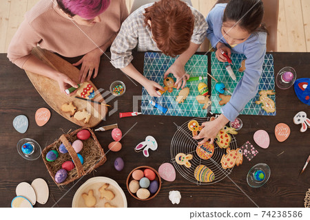 Homemade cookies for Easter 74238586
