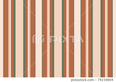 Stripes vector seamless pattern. Striped background of colorful lines. Print for interior design, fabric. 74239664