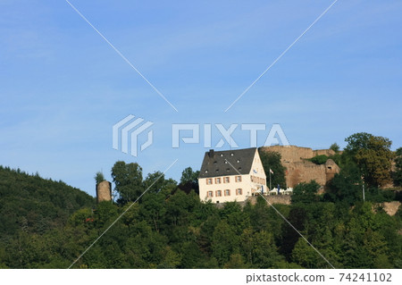 Ruin Kyrburg Kirn, Germany 74241102