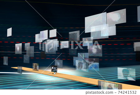 Investment / transaction image Flowing screen Investment / transaction image Flowing screen 74241532