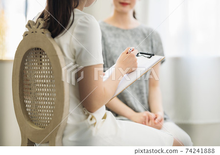 美容美髮美容諮詢的形象 74241888