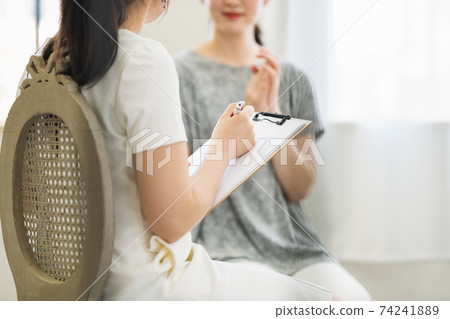 Image of beauty salon for beauty counseling 74241889