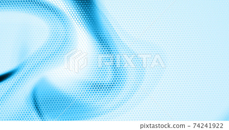 Blue abstract background textured by hexagons. Technology perforated backdrop with hexs. Blue abstract background textured by hexagons. Technology perforated backdrop with hexs. 74241922